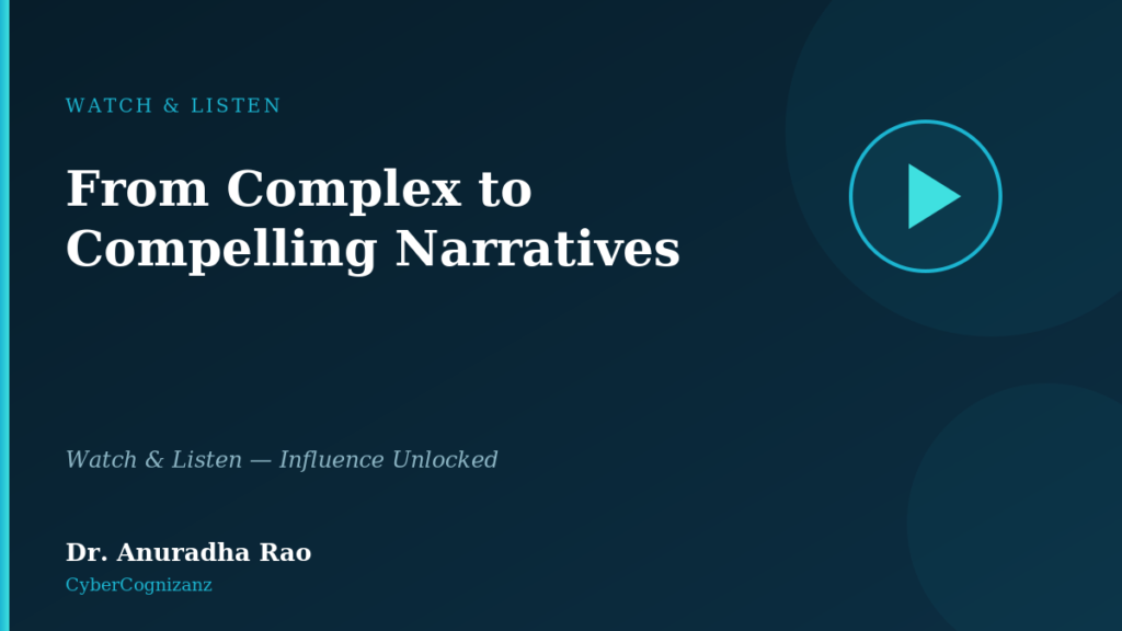 Influence Unlocked: From Complex to Compelling
