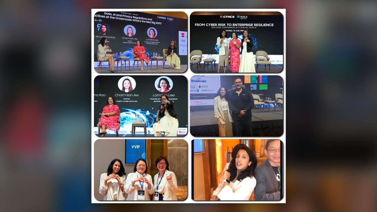 Dr Anuradha Rao with fellow panellists and speakers at GTACS 2026